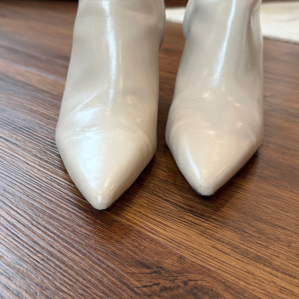 Zara Triangular Heeled Booties - image 8